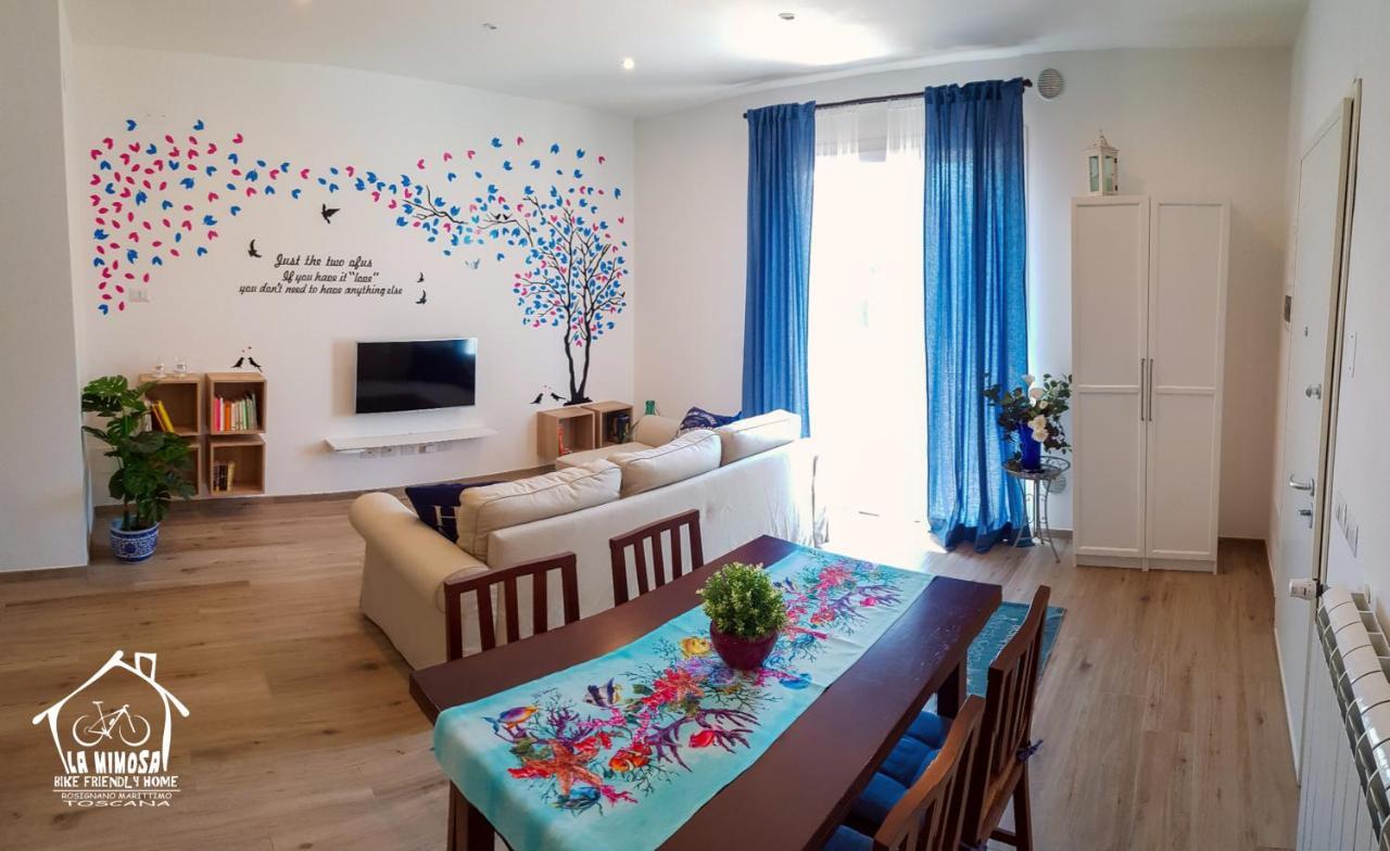La Mimosa - Bike Friendly Home Rosignano Solvay Bagian luar foto