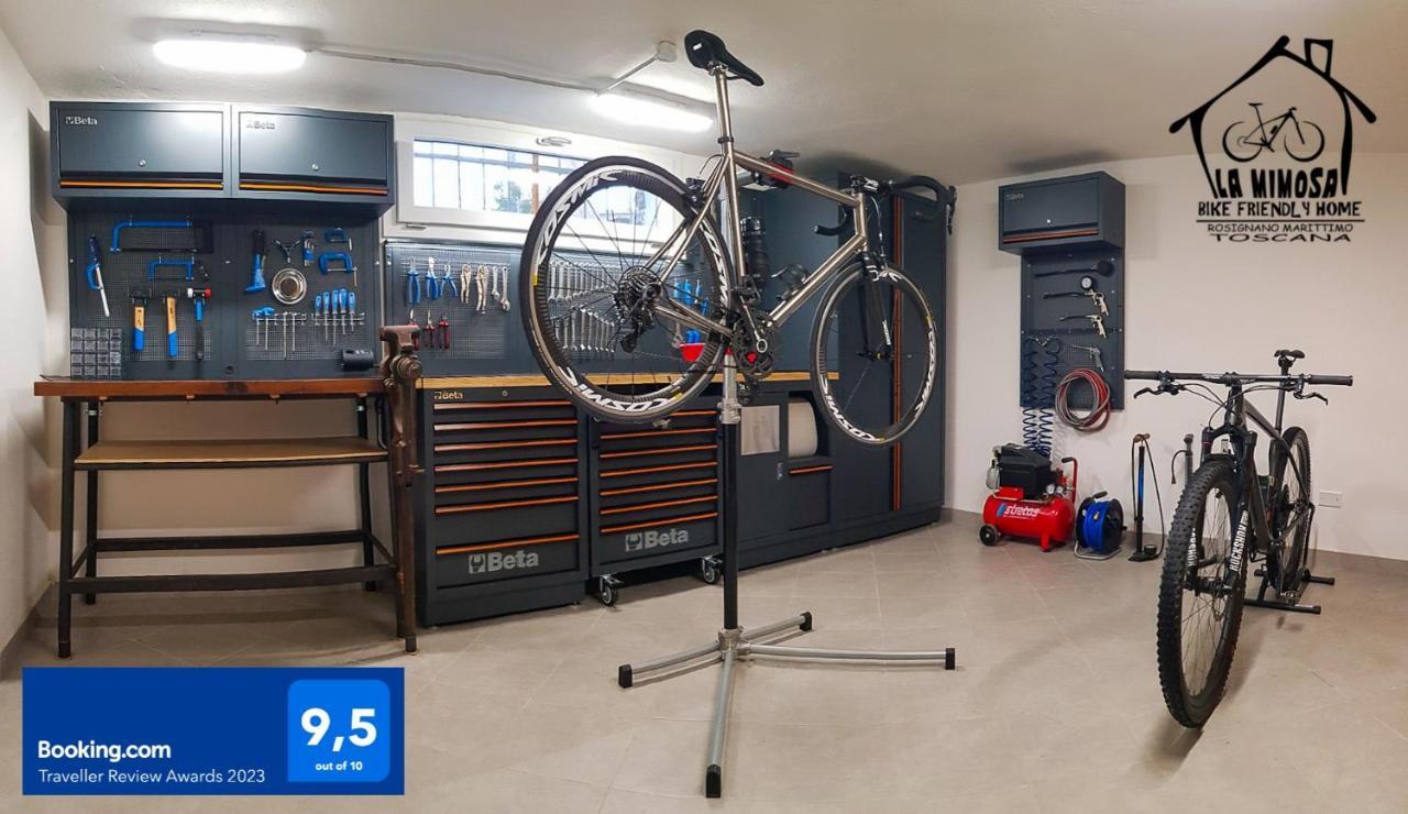 La Mimosa - Bike Friendly Home Rosignano Solvay Bagian luar foto